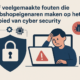 Vijf veelgemaakte fouten bij webshops